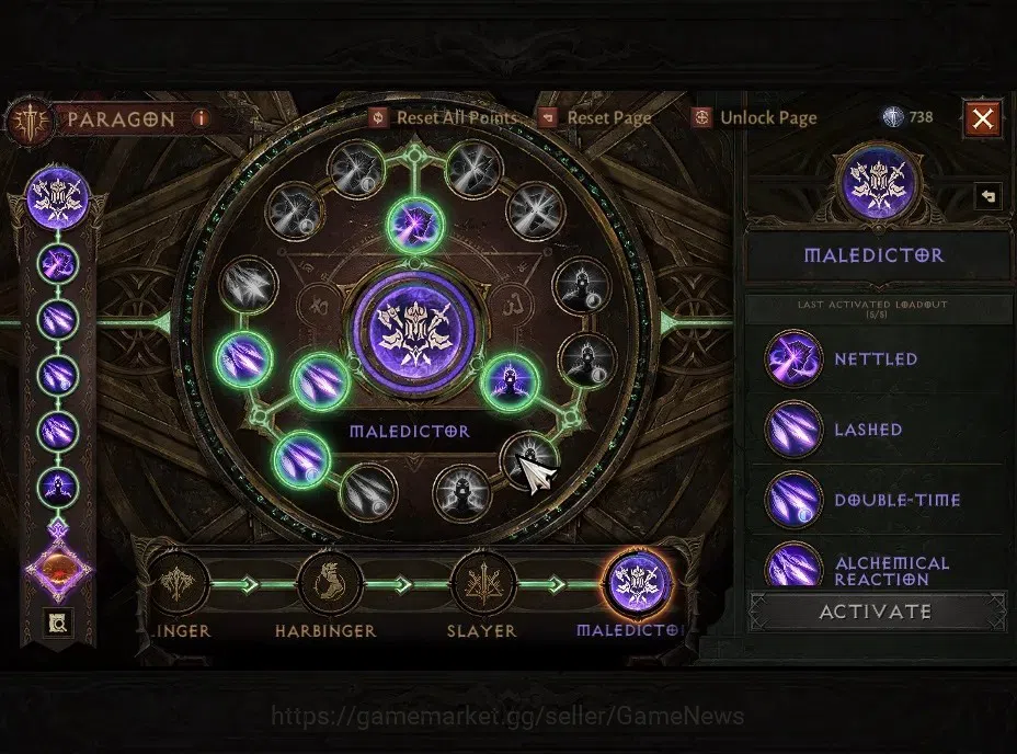 Diablo Immortal Accounts High-End SEA-Anu|CS ON|Lv60(938)|Tempest|CR 2k|Reso 600|Paragon Maledictor|INFERNO VII|3 11