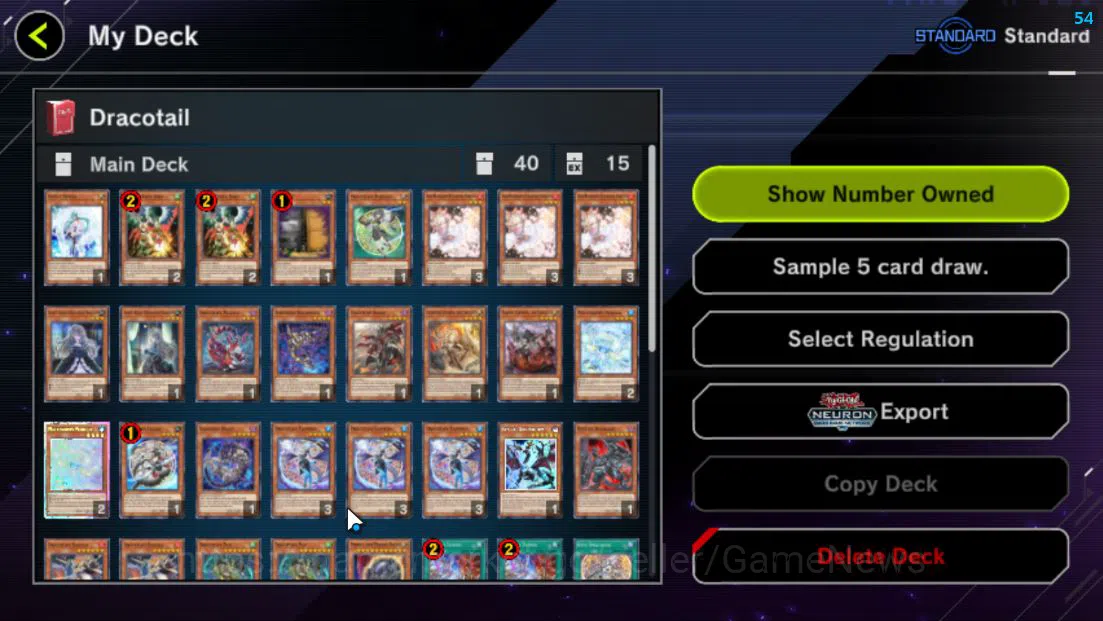 Yu-Gi-Oh! Master Duel Accounts Mid-Level Lv 18 | 20 Deck |VSK9,Sky Striker,Radiant Typhoon,Dracotail,Yummys,Time 6