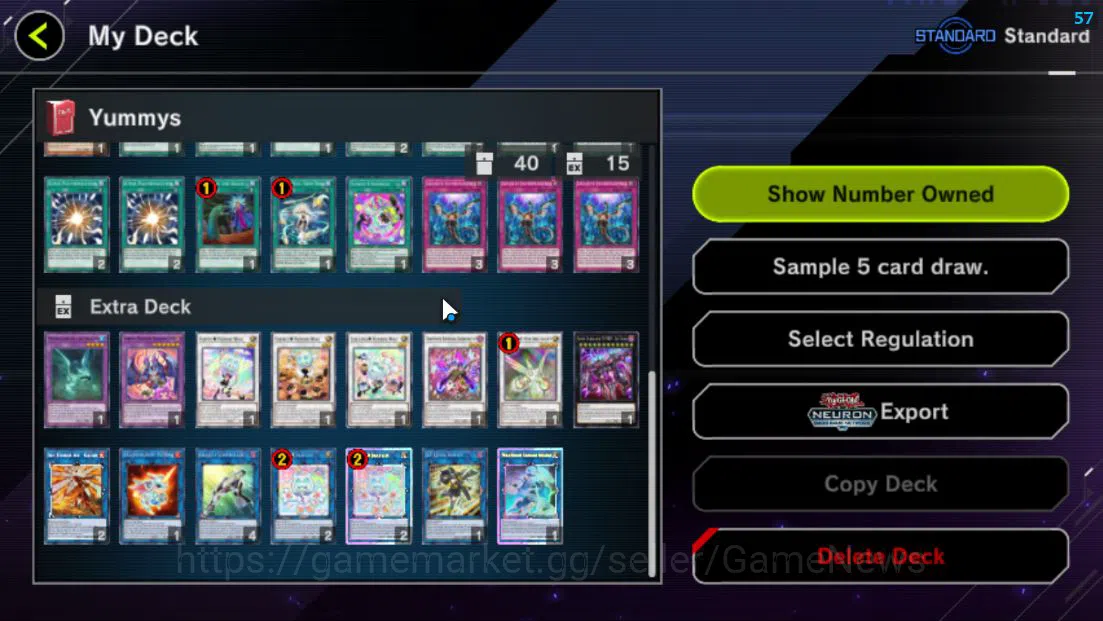 Yu-Gi-Oh! Master Duel Accounts Mid-Level Lv 18 | 20 Deck |VSK9,Sky Striker,Radiant Typhoon,Dracotail,Yummys,Time 9