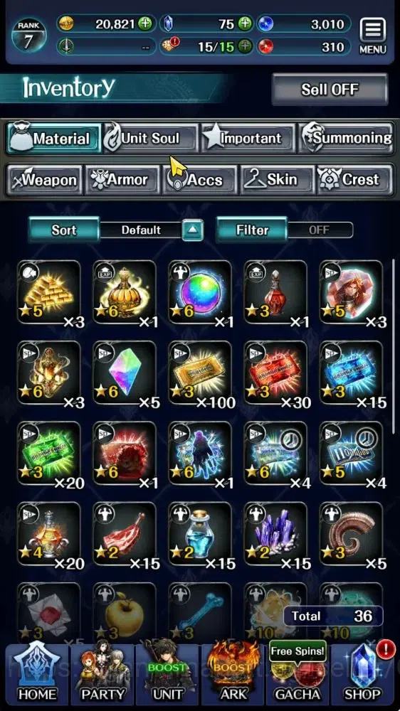 Last Cloudia Accounts Mid‑Game GLOBAL|Rank 7|Collab Brave Frontier (Goddess Tilith,Fire God Vargas) Top Tier Unit (Goddess 7