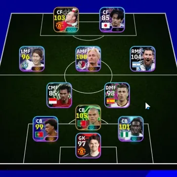eFootball Accounts Others Android|Power 3027|Epic Pepe,Wayne Rooney|Show Time Calvin Bassey,Suzuki