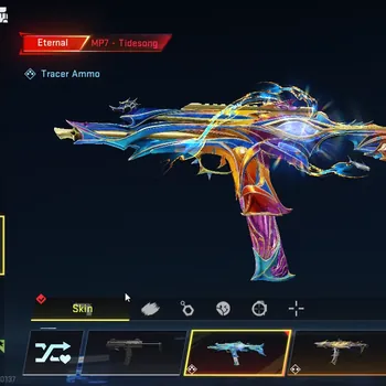 Blood Strike Accounts Collab Skin Asia|Eternal Lv3 [Bizon-Seraph,MP7]+Melee Staff|Collab AOT Female Titan,M4A1 Bof,OPM