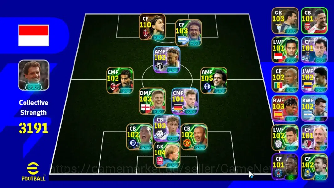 eFootball Accounts Android|Bigtime Ibrahimovic,Epic Lothar Matthaus,O image 1