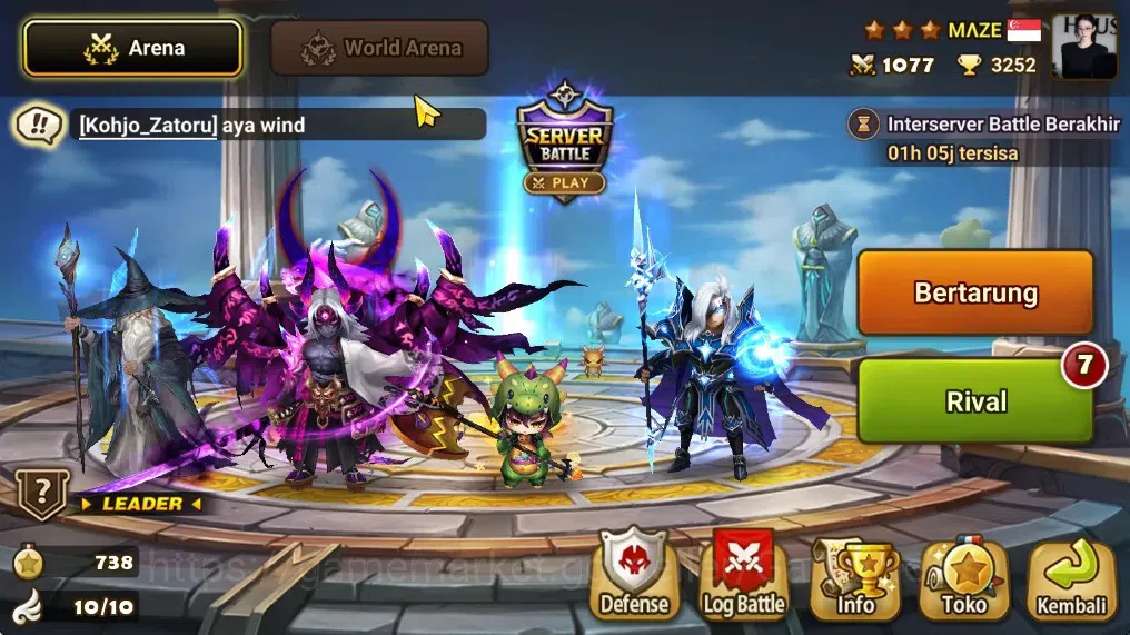 Summoners War: Sky Arena Accounts End-Game ASIA Lv100|3 LD(51LV3R,Beelzebub,Jaara)+78Total NB5,139 6*Monsters|Solor5 18