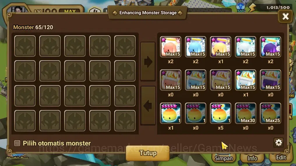 Summoners War: Sky Arena Accounts End-Game ASIA Lv100|3 LD(51LV3R,Beelzebub,Jaara)+78Total NB5,139 6*Monsters|Solor5 19