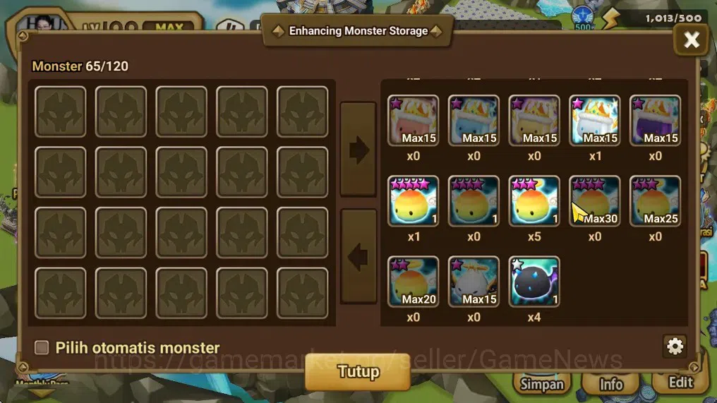 Summoners War: Sky Arena Accounts End-Game ASIA Lv100|3 LD(51LV3R,Beelzebub,Jaara)+78Total NB5,139 6*Monsters|Solor5 20