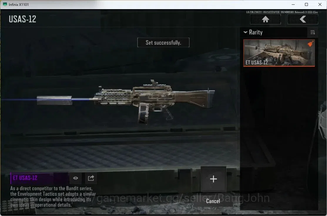 Arena Breakout Accounts High-End Mobile | LV 30 | SV 23.8 M | CV 22.7 M | ET USAS-12, Forest MP5, Abomi. Vector 9, GM AK-12 3