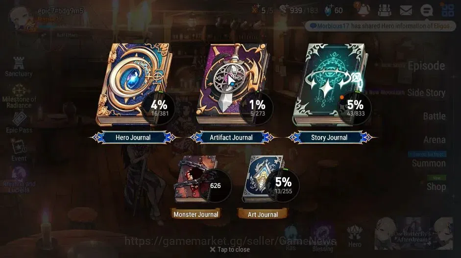 Epic Seven Accounts GLOBAL Unverif|New Era|2 ML(Rhiana&Luciel,Straze)+ image 3