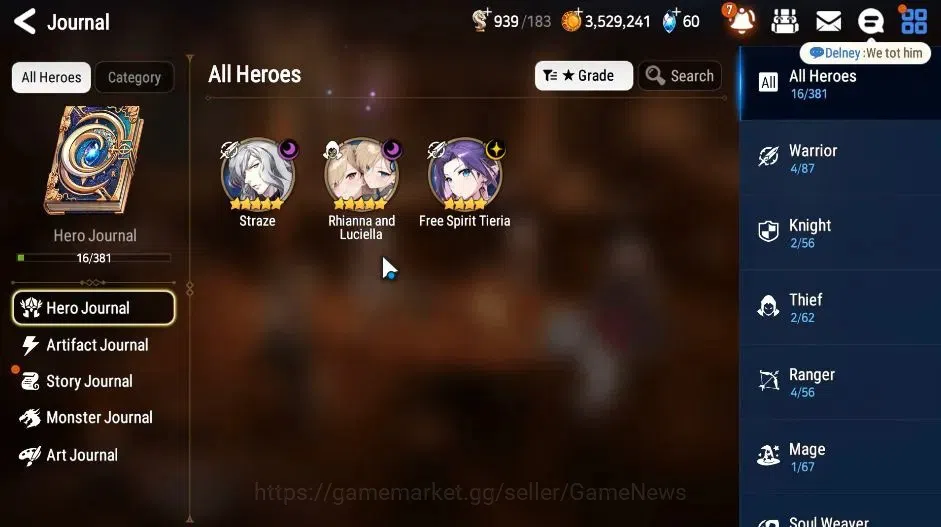 Epic Seven Accounts GLOBAL Unverif|New Era|2 ML(Rhiana&Luciel,Straze)+ image 4