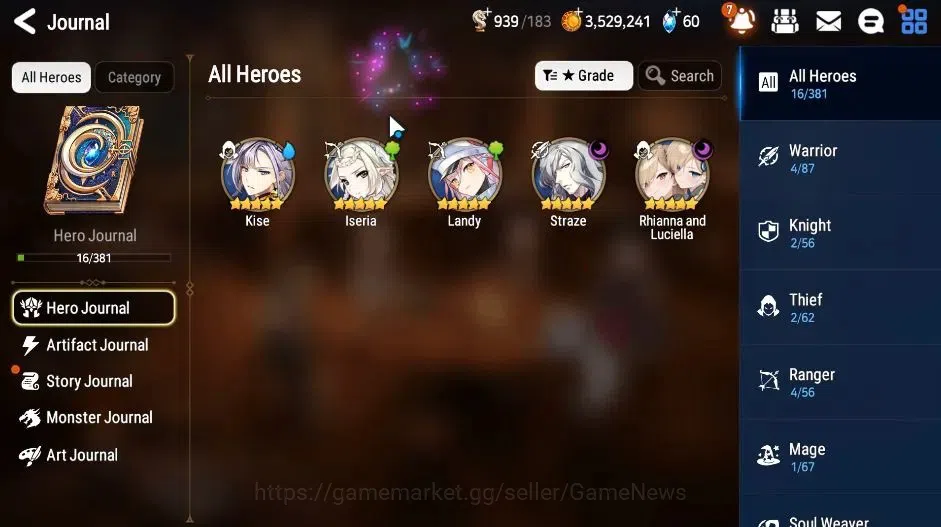 Epic Seven Accounts GLOBAL Unverif|New Era|2 ML(Rhiana&Luciel,Straze)+ image 5