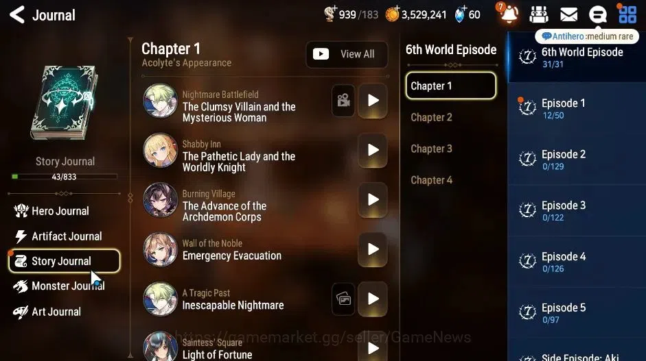 Epic Seven Accounts GLOBAL Unverif|New Era|2 ML(Rhiana&Luciel,Straze)+ image 7