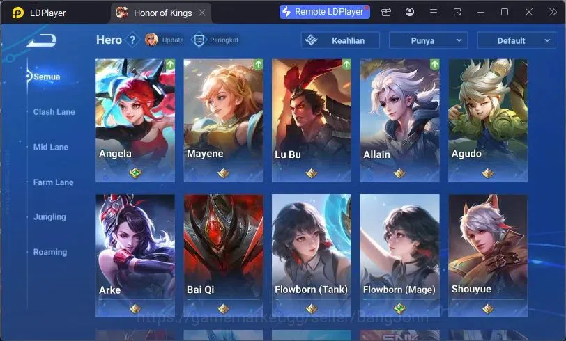 Honor of Kings Accounts Global Hero74 Skin47 |Legend LadySun+Angela|LOM Gu image 11
