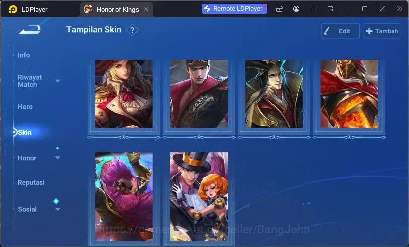 Honor of Kings Accounts Global Hero74 Skin47 |Legend LadySun+Angela|LOM Gu image 12