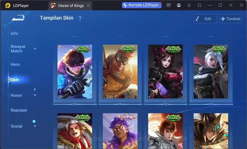Honor of Kings Accounts Global Hero74 Skin47 |Legend LadySun+Angela|LOM Gu image 13