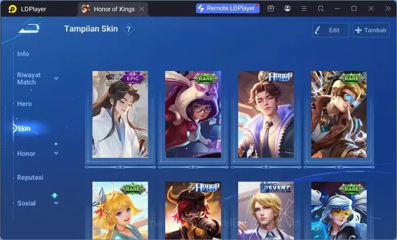 Honor of Kings Accounts Global Hero74 Skin47 |Legend LadySun+Angela|LOM Gu image 14