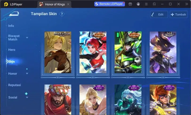 Honor of Kings Accounts Global Hero74 Skin47 |Legend LadySun+Angela|LOM Gu image 15