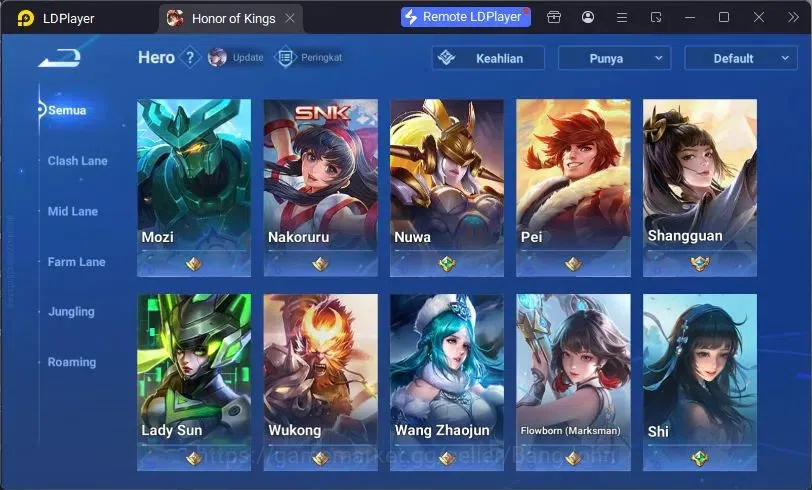 Honor of Kings Accounts Global Hero74 Skin47 |Legend LadySun+Angela|LOM Gu image 6