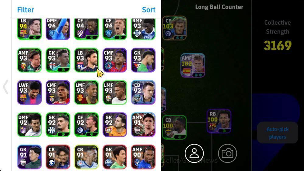 eFootball Accounts Mid-Tier Mobile|Big Time Zlatan Ibrahimovic(Phenom Finishing,Willpower),Marcus Rashford(Acceleration 3