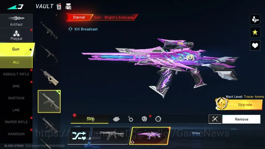 Blood Strike Accounts Starter Asia | Eternal Galil Blight Embrace Lv2 | Legendary M4A1 Venom,M82 Specterstrike|Fresh Starter 1