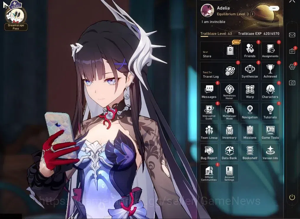 Honkai Star Rail Accounts Asia|TL 54|7 Limited|Kafka,Hysilens,Black Swan,Dan image 1