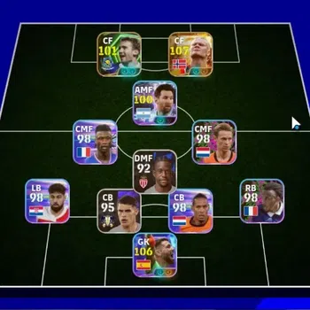eFootball Accounts Starter Android|Fresh Starter|Big Time Erling Haaland|Show Time Unai Simon,Lionel Messi|Epic Andriy