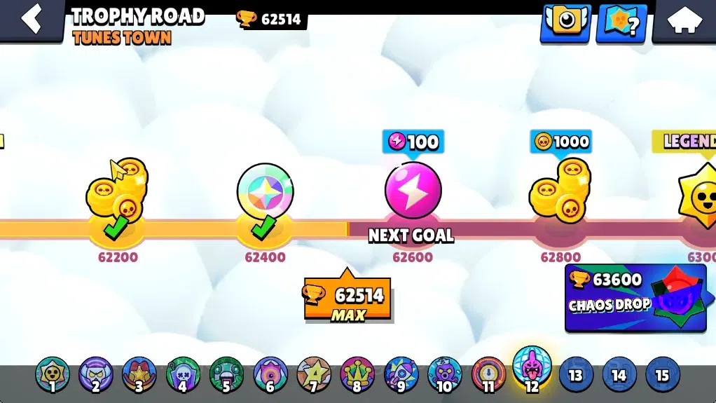 Brawl Stars Accounts 62514 Trophy|102Brawlers 19Max|UL Kaze&Sirius|10k 6