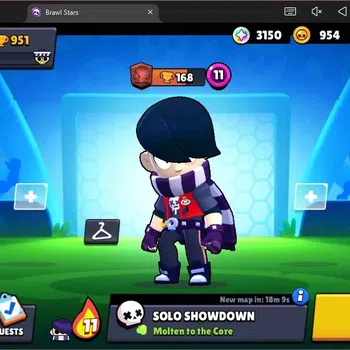 Brawl Stars Accounts Global |951 Trophy|19 Brawler|3 Lv11 (EL Primo,Edg image 1