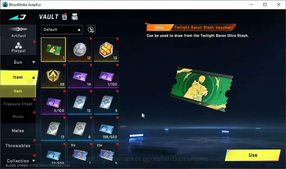 Blood Strike Accounts ASIA|3 ETERNAL[KAG-6-Dynamite Lv2,DEagle-Scorpius, image 17