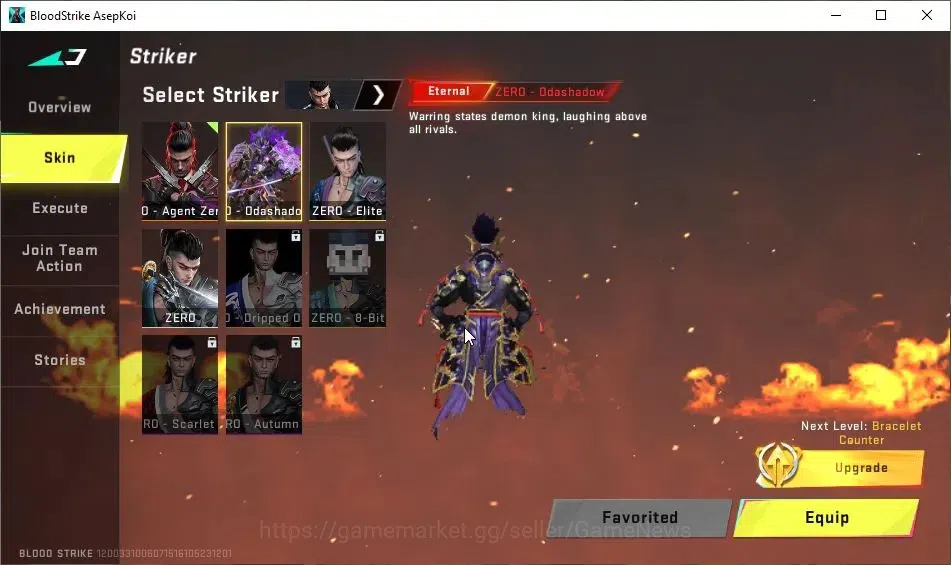 Blood Strike Accounts ASIA|3 ETERNAL[KAG-6-Dynamite Lv2,DEagle-Scorpius, image 3