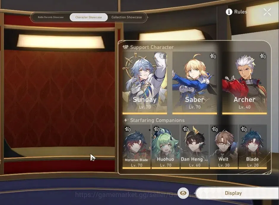 Honkai Star Rail Accounts ASIA|TL 56|7 Limited|Saber+Sign,Mortenax Blade,Sun image 2