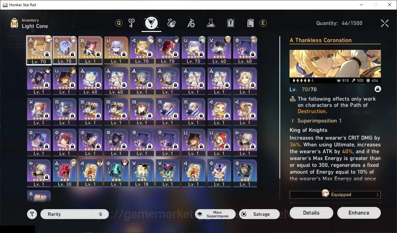Honkai Star Rail Accounts ASIA|TL 56|7 Limited|Saber+Sign,Mortenax Blade,Sun image 5