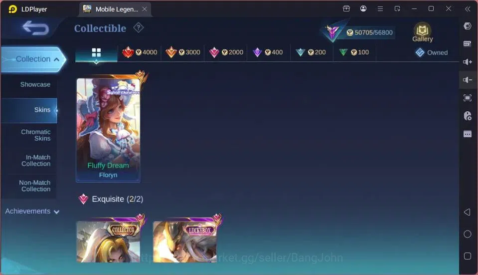 Mobile Legends: Bang Bang Accounts GLOBAL Hero 118 Skin 207| LuckBox Martis| Valentin image 12