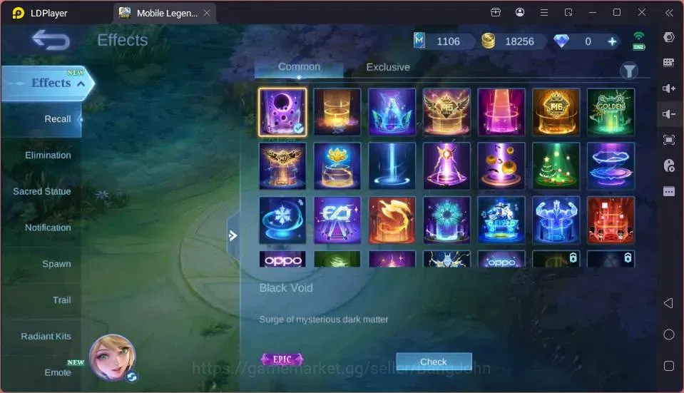 Mobile Legends: Bang Bang Accounts GLOBAL Hero 118 Skin 207| LuckBox Martis| Valentin image 15