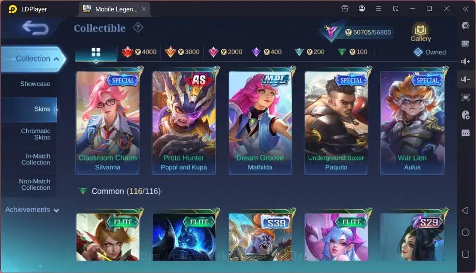 Mobile Legends: Bang Bang Accounts GLOBAL Hero 118 Skin 207| LuckBox Martis| Valentin image 2