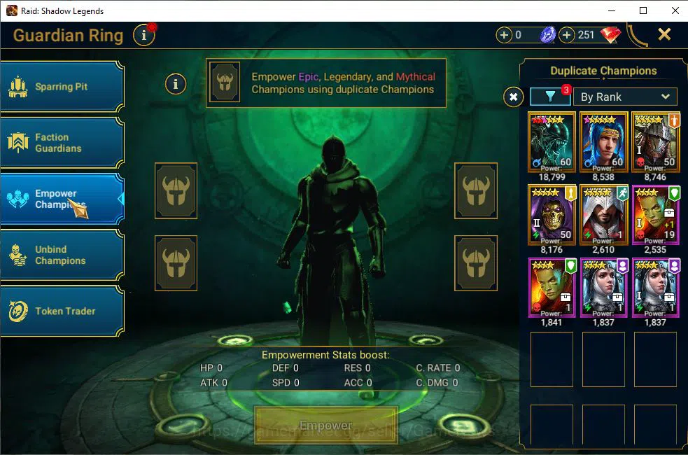 Raid: Shadow Legends Accounts Lv50 582K Power|1 Mythical (Nais)|19 Legendary (Cr image 8