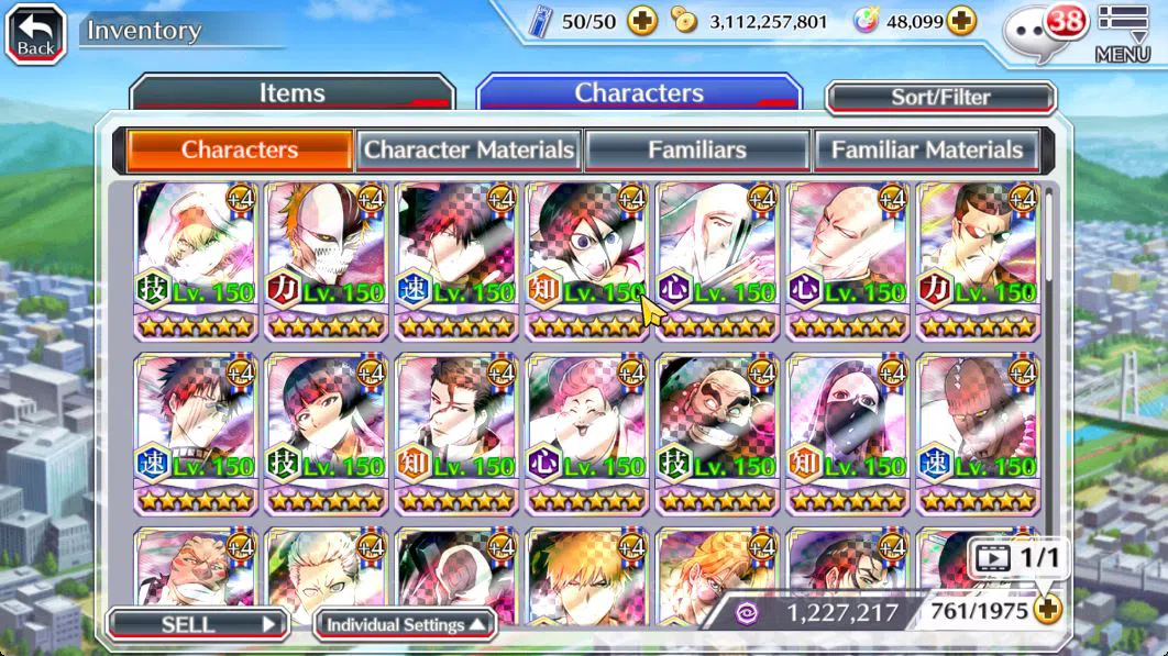 Bleach: Brave Souls Accounts Mid-Tier [GLOBAL]48K Orb|Rukia 10th Aniv,TYBW26[Uryu,Ichigo],TYBW25[NAnana,AsNodt],Byakuya 11