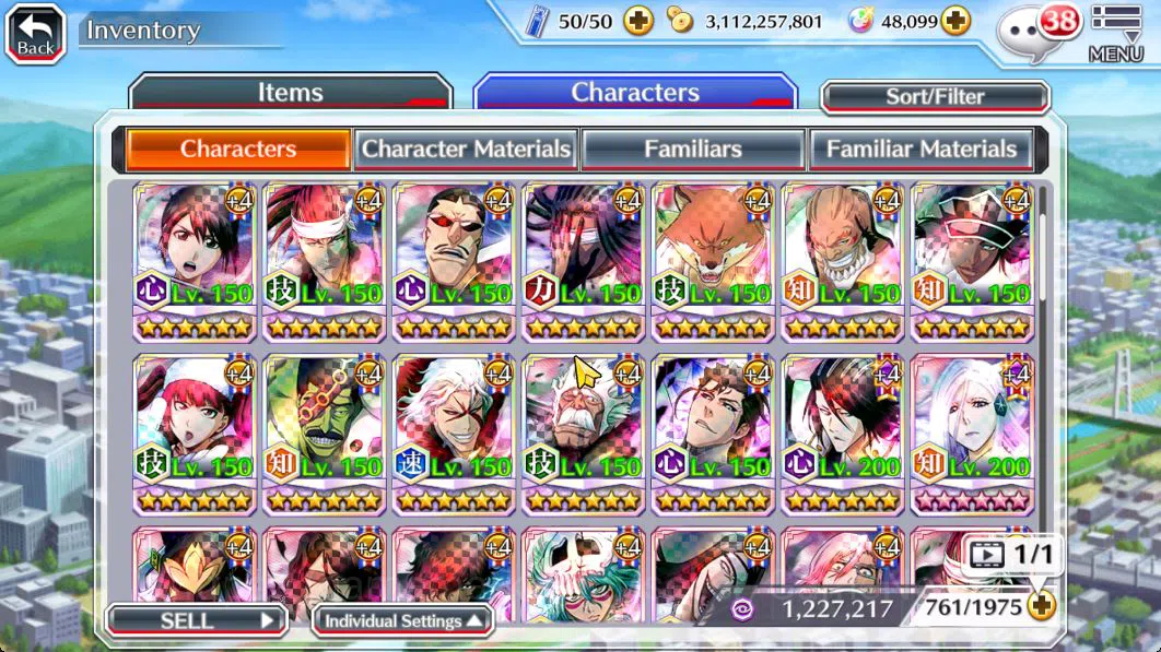 Bleach: Brave Souls Accounts Mid-Tier [GLOBAL]48K Orb|Rukia 10th Aniv,TYBW26[Uryu,Ichigo],TYBW25[NAnana,AsNodt],Byakuya 12