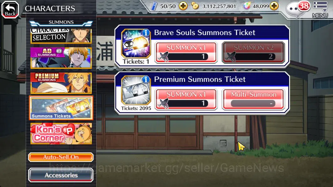 Bleach: Brave Souls Accounts Mid-Tier [GLOBAL]48K Orb|Rukia 10th Aniv,TYBW26[Uryu,Ichigo],TYBW25[NAnana,AsNodt],Byakuya 13