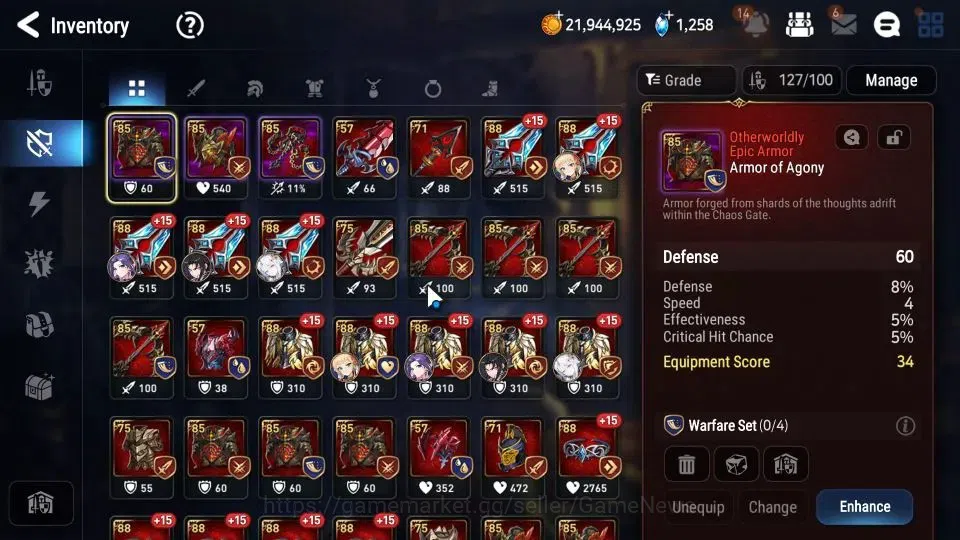 Epic Seven Accounts GLOBAL Unverif|New Era|5 ML (Salome,LW Peira,EW Lu image 13