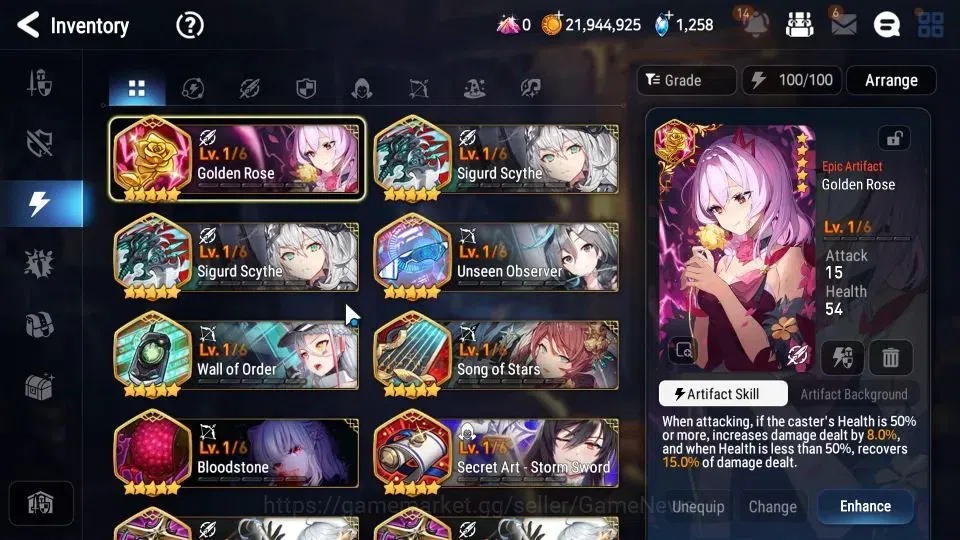 Epic Seven Accounts GLOBAL Unverif|New Era|5 ML (Salome,LW Peira,EW Lu image 14