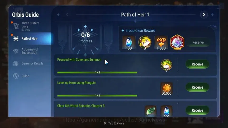 Epic Seven Accounts GLOBAL Unverif|New Era|5 ML (Salome,LW Peira,EW Lu image 4