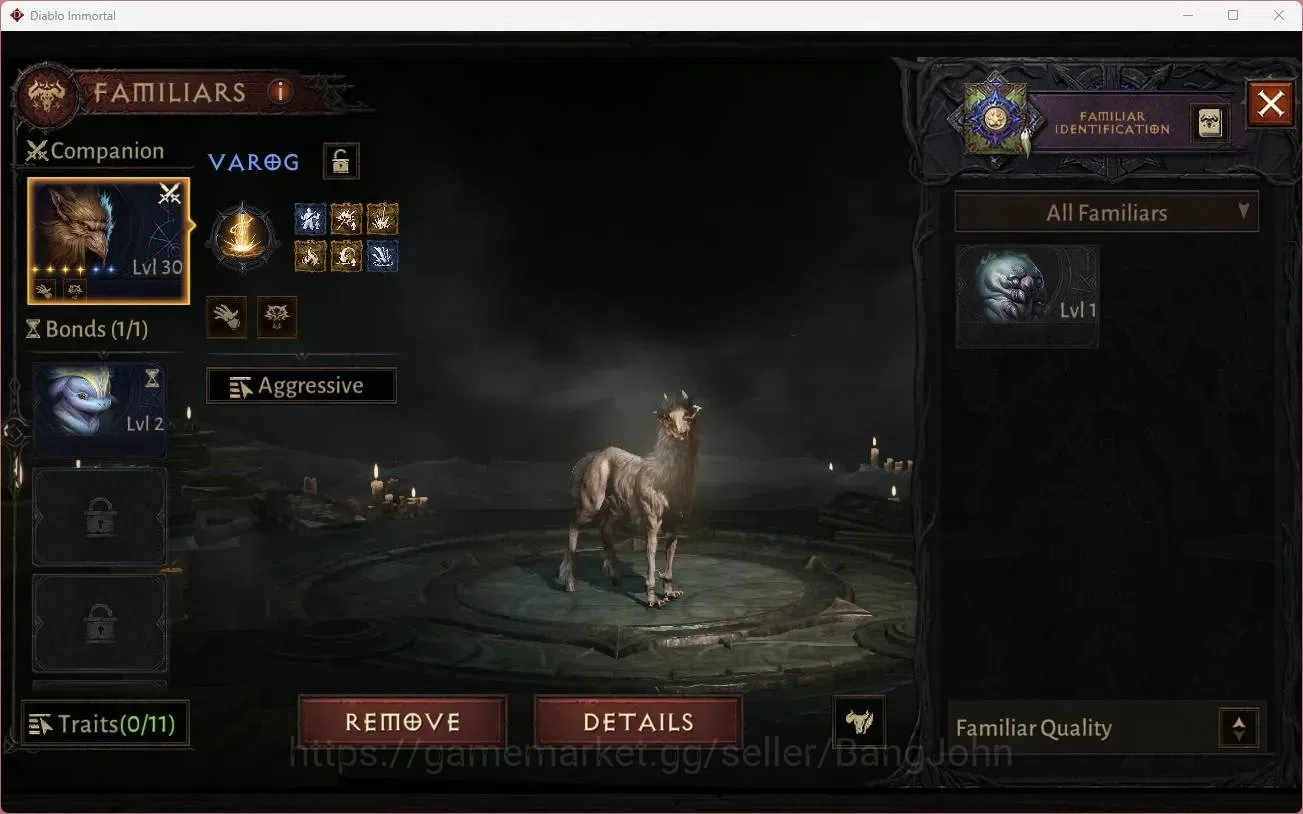 Diablo Immortal Accounts High-End NA - High Heavens | 60 (636) Barbarian - Maledictor | CR 36k | Reso 360 | Inferno 2 |Varog 14