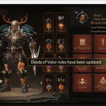 Diablo Immortal Accounts High-End NA - High Heavens | 60 (636) Barbarian - Maledictor | CR 36k | Reso 360 | Inferno 2 |Varog