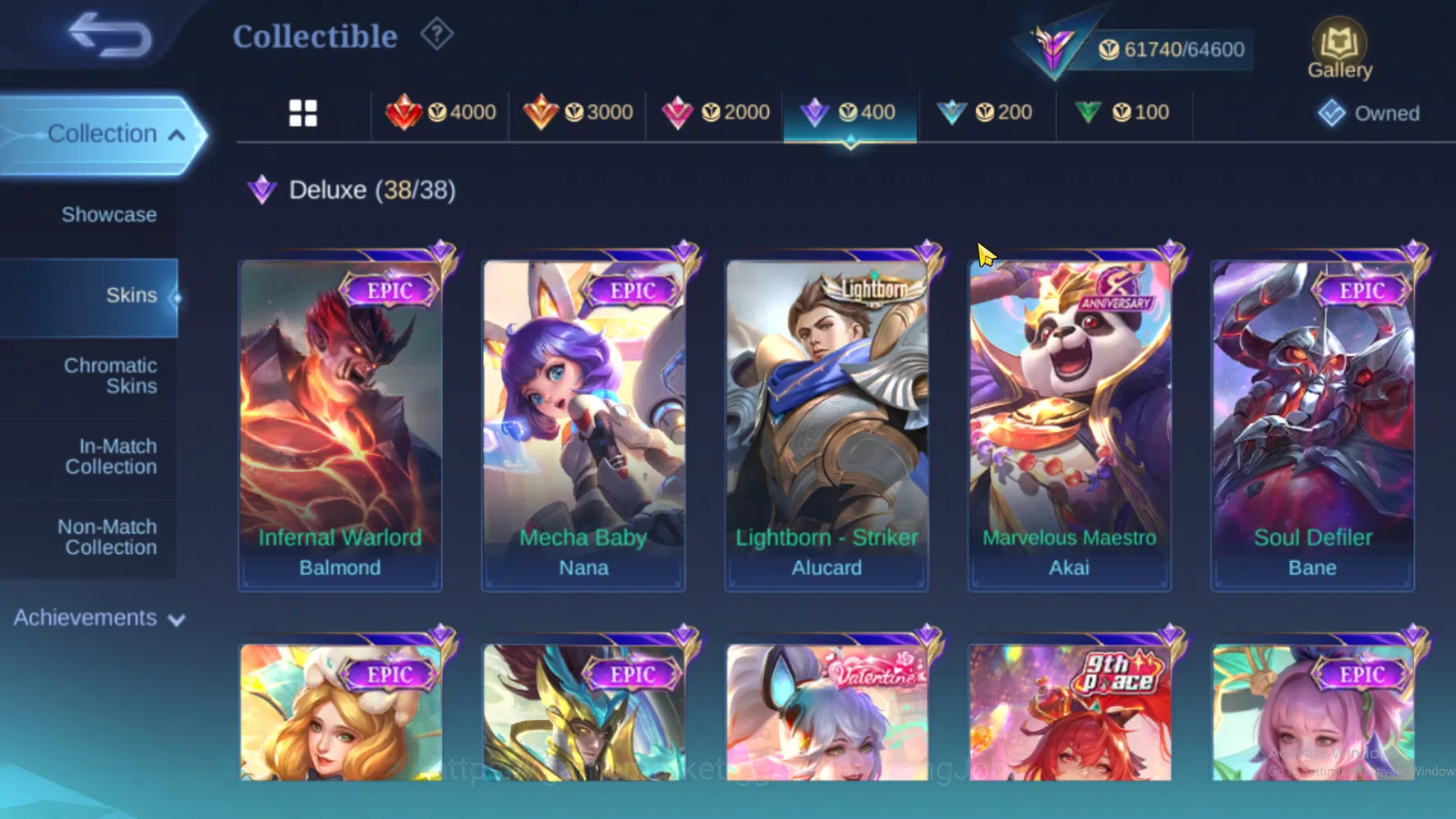 Mobile Legends: Bang Bang Accounts Hero 107 | Skin 227 | Aspirants Angela | KOF Karin image 5