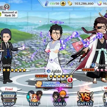 Bleach: Brave Souls Accounts Starter Global |99K BP+10K Orb|FreshStory|Rukia 10th|Askin TYBW25|Yumichika TMV|Shunsui