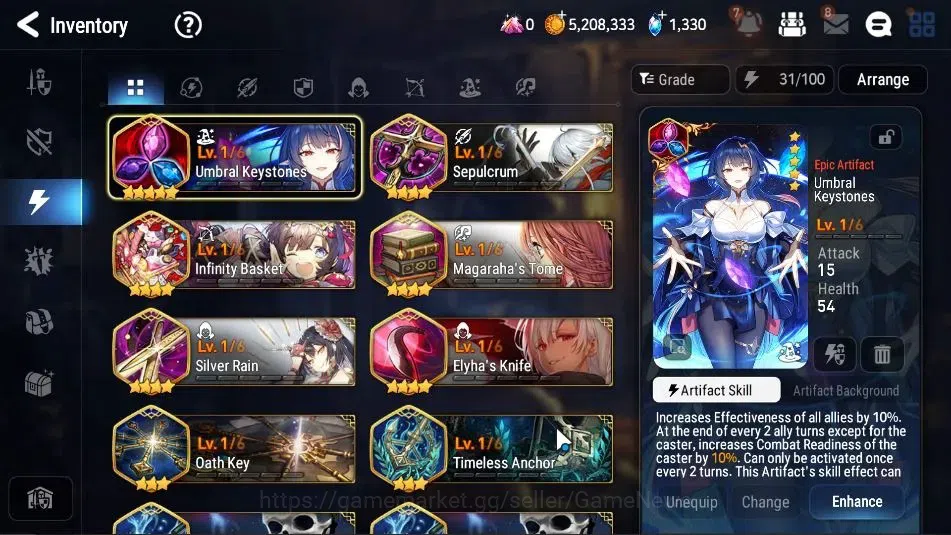 Epic Seven Accounts GLOBAL Unverif|New Era|2 ML(Rhiana & Luciel,Last R image 15