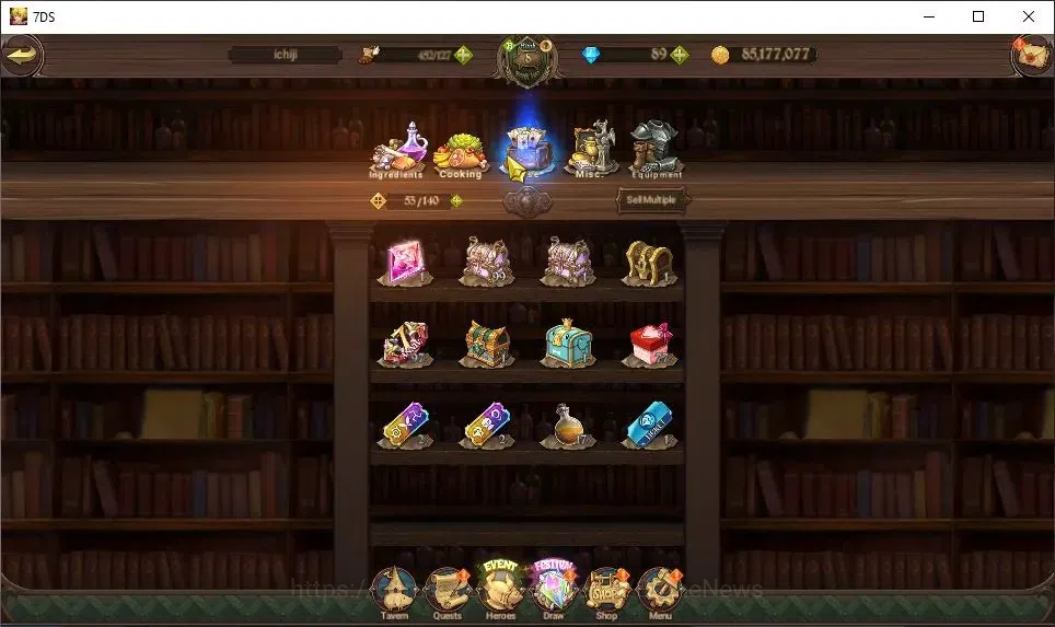 The Seven Deadly Sins: Grand Cross Accounts Global|1,3M CC|89 DM+30 LS|1 LR+4 UR|Elizabeth,Nem image 14
