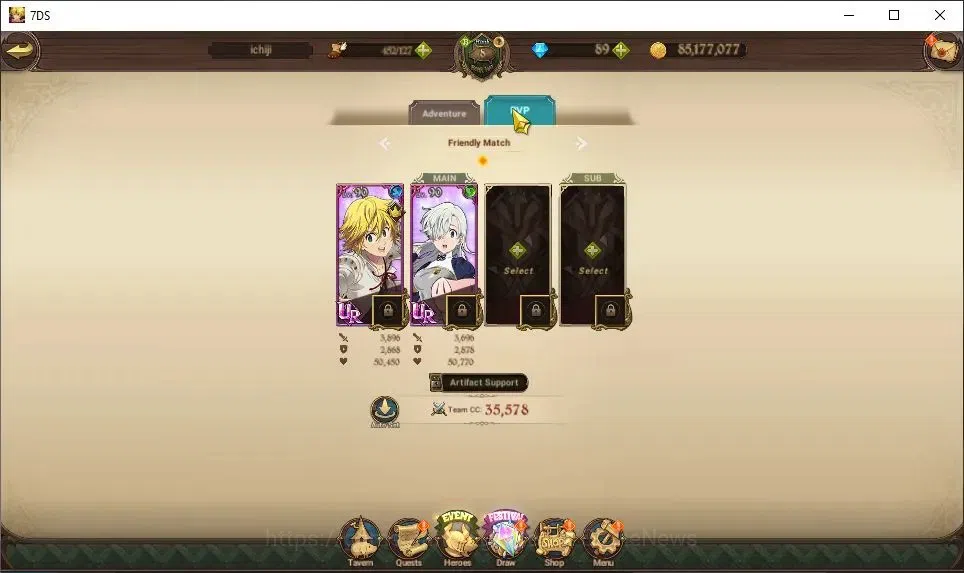 The Seven Deadly Sins: Grand Cross Accounts Global|1,3M CC|89 DM+30 LS|1 LR+4 UR|Elizabeth,Nem image 6