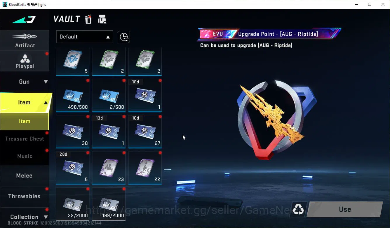 Blood Strike Accounts ASIA|4 ETERNAL [JET-COMET,M4A1,AK47,KAG6]+4 MELE+C image 11