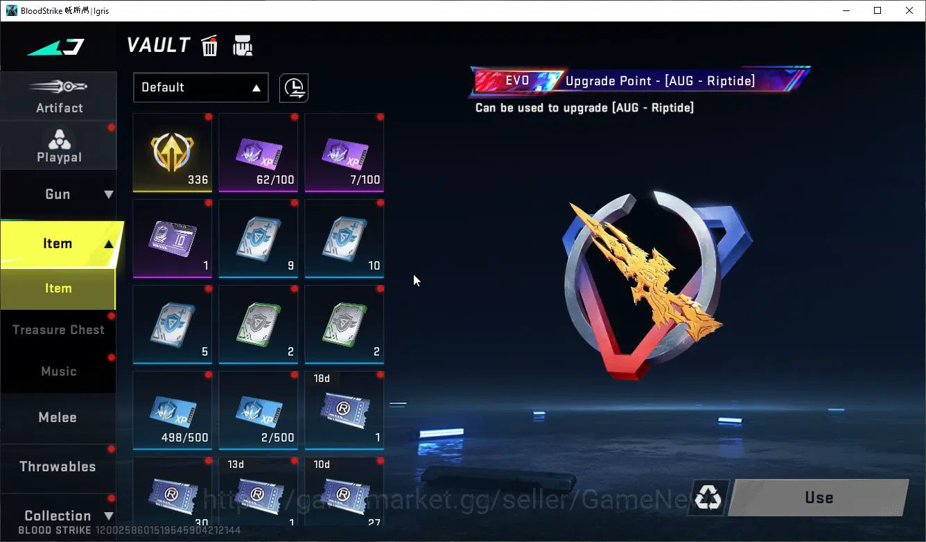 Blood Strike Accounts ASIA|4 ETERNAL [JET-COMET,M4A1,AK47,KAG6]+4 MELE+C image 12